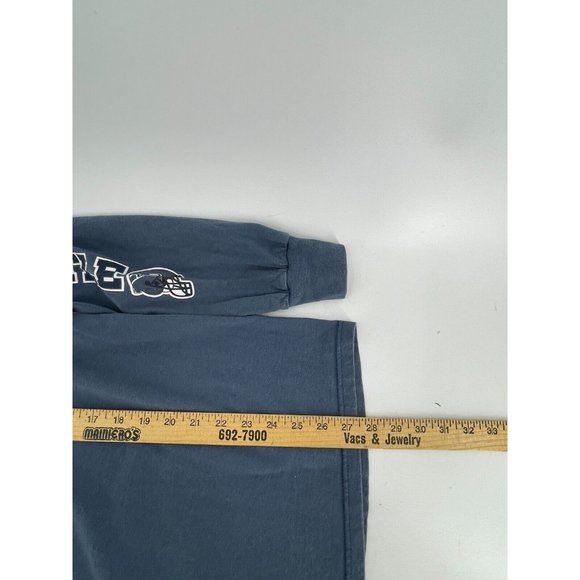 NFL Football Seattle Seahawks Blue Long Sleeve Graphic Tee T Shirt Large - Picture 11 of 12